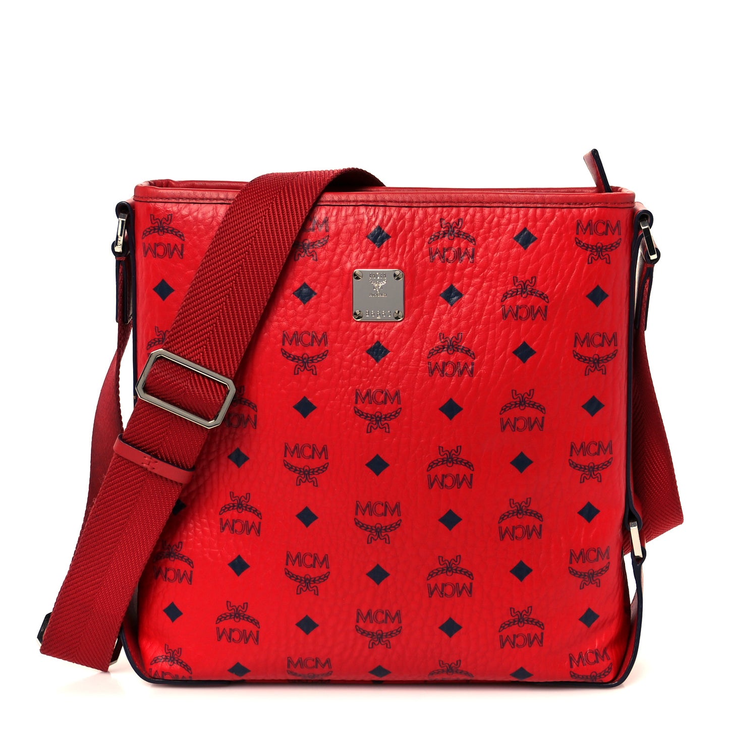 Visetos Crossbody Messenger Red