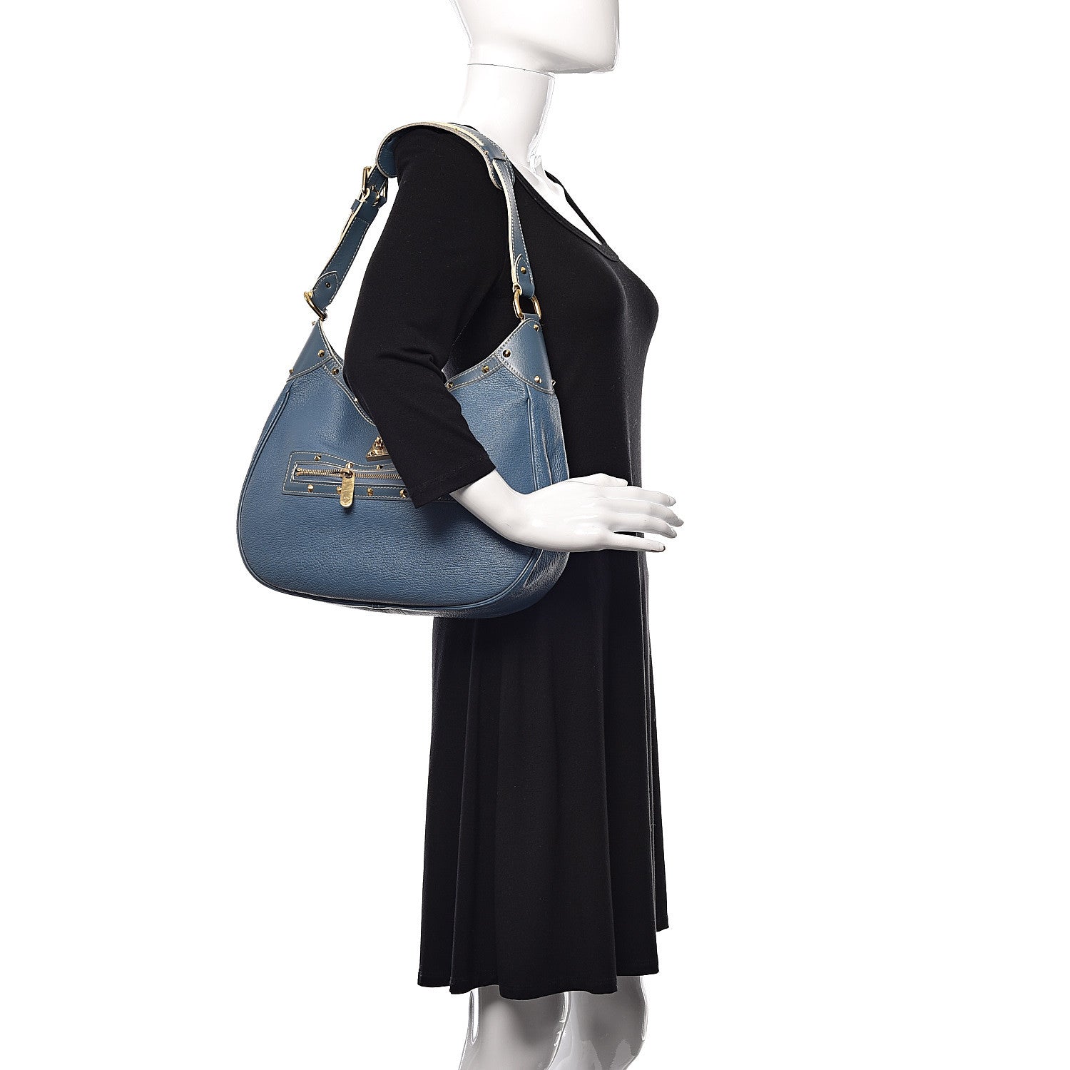Louis Vuitton Suhali L Affriolant Blue 2 of 12