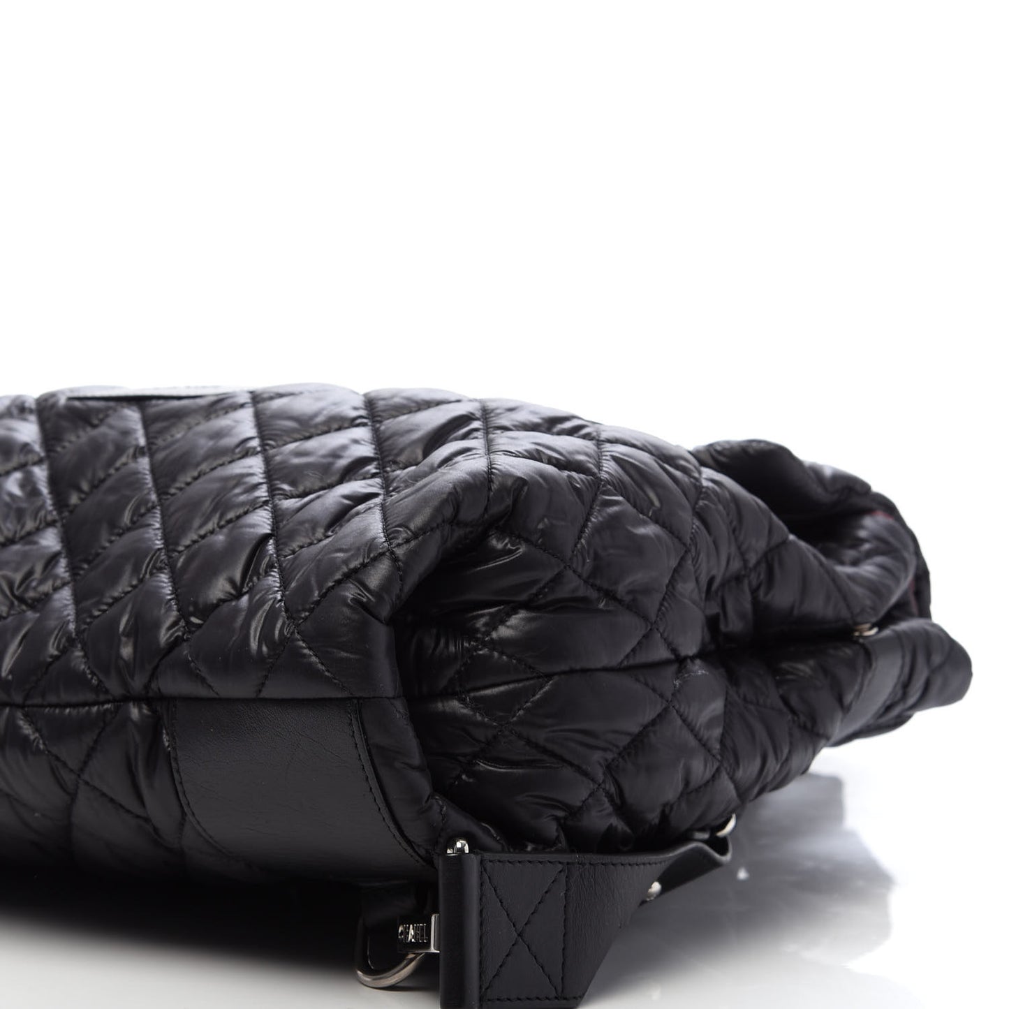 Lambskin Quilted Coco Cocoon Backpack Black