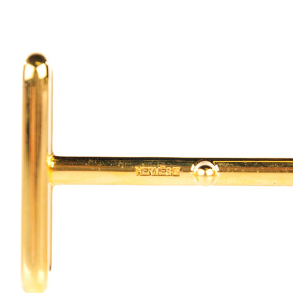 Hermes Box Togo 32mm Idem H Belt 80 Black Gold 5 of 8
