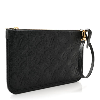 Louis Vuitton Empreinte CarryAll PM Pochette Black 2 of 8