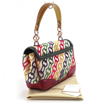 Louis Vuitton Velvet Chains Dolly Handbag 3 of 8