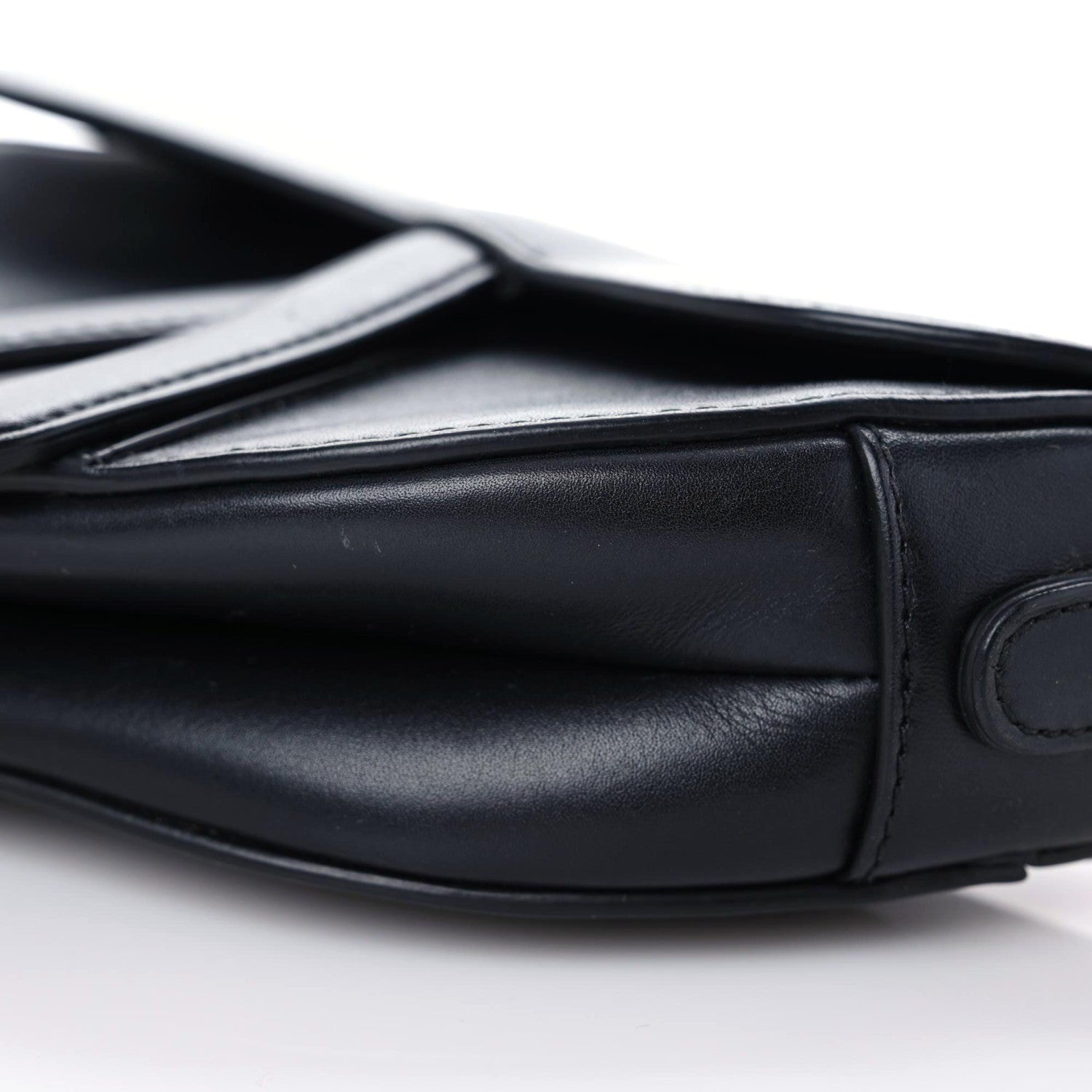 Christian Dior Calfskin Mini Saddle Bag Black 6 of 17
