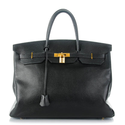 Hermes Ardennes Birkin 40 Black 1 of 24