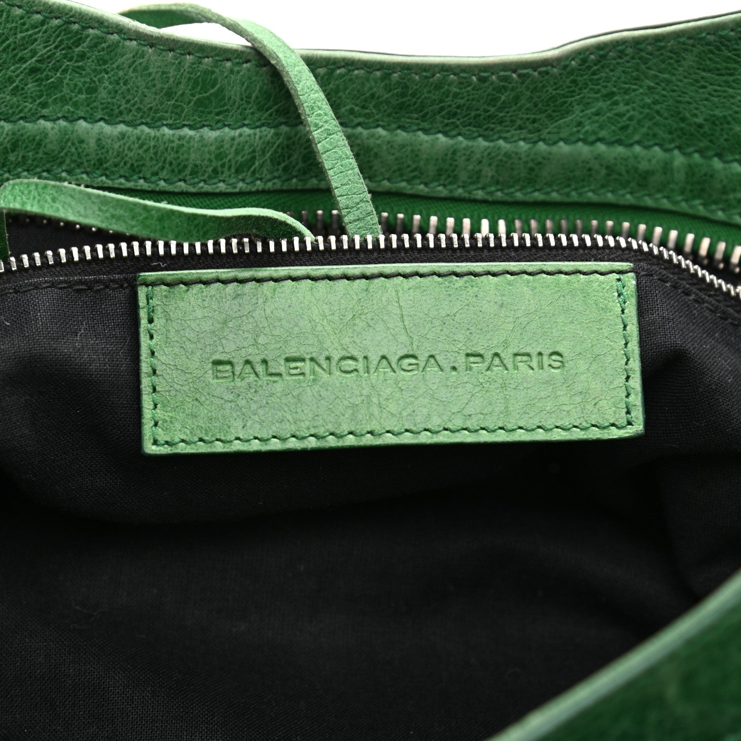 Balenciaga Agneau Giant 21 Silver Hardware City Vert Gazon 5 of 18