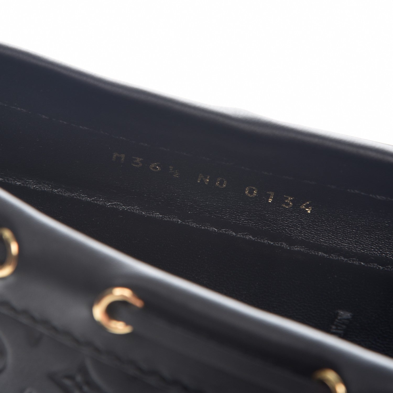 Louis Vuitton Empreinte Gloria Loafer 36.5 Black 8 of 9