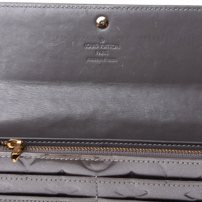 Louis Vuitton Vernis Sarah Wallet Gris Art Deco 11 of 11