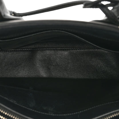 Saint Laurent Calfskin Camouflage Small Sac De Jour Kaki Black 5 of 21