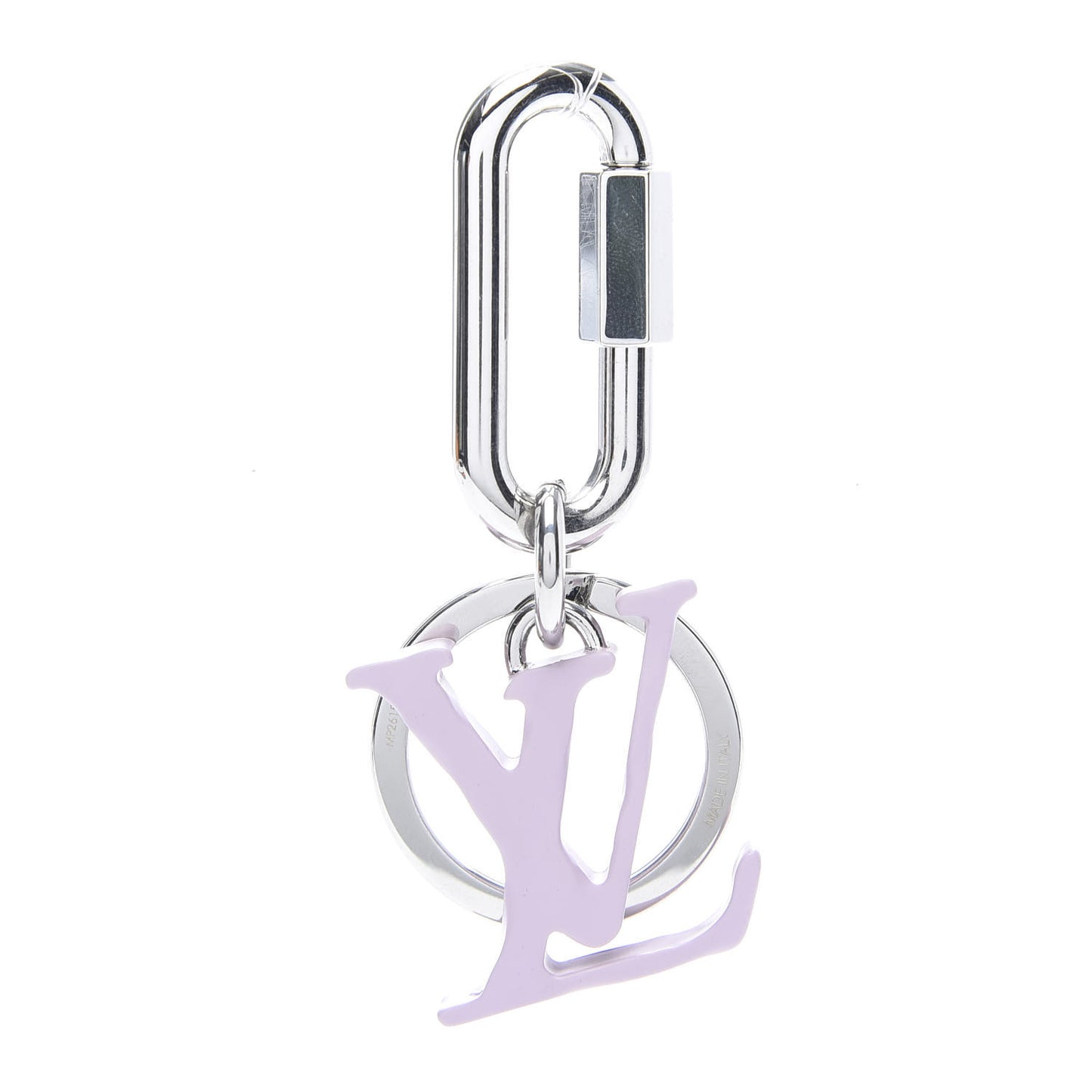 LV Initials Key Holder Mauve