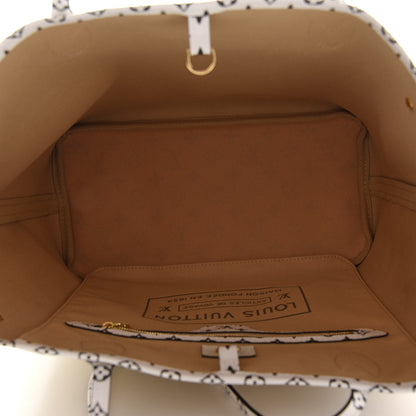 Louis Vuitton Monogram Giant Neverfull MM Kaki 5 of 9