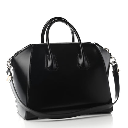 Givenchy Shiny Lord Calfskin Medium Antigona Black 3 of 9