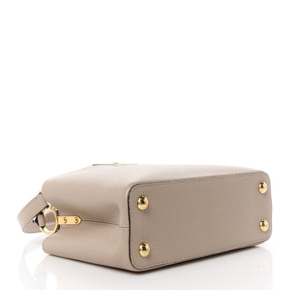 Louis Vuitton Taurillon Capucines BB Galet 4 of 10