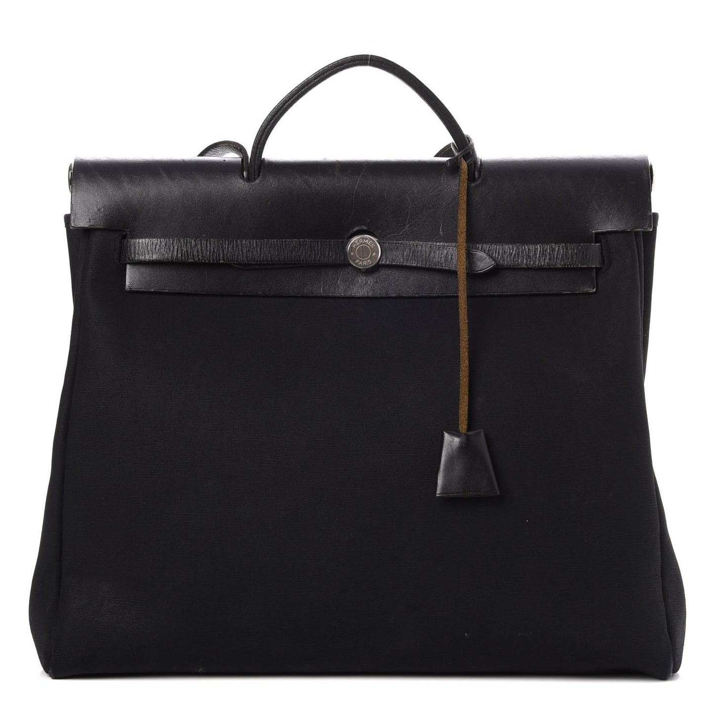 Toile Vache Calfskin Herbag 40 GM Black