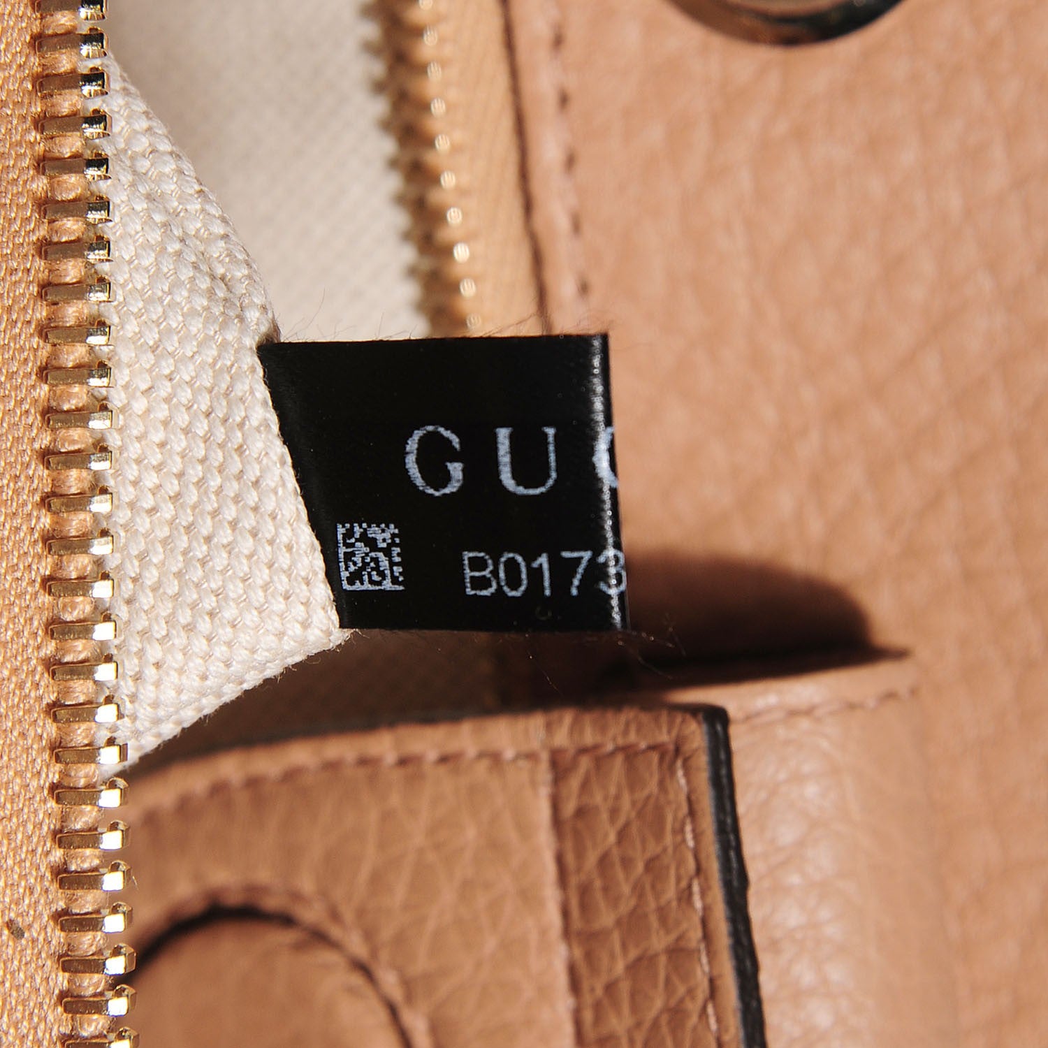 Gucci Cellarius Calfskin Large Bamboo Shopper Tote Camelia 8 of 9