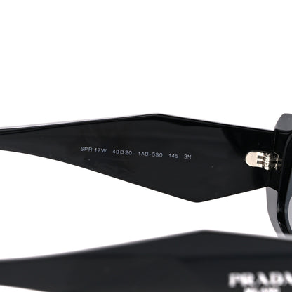 Prada Acetate Symbole Sunglasses SPR 17W Black 5 of 8
