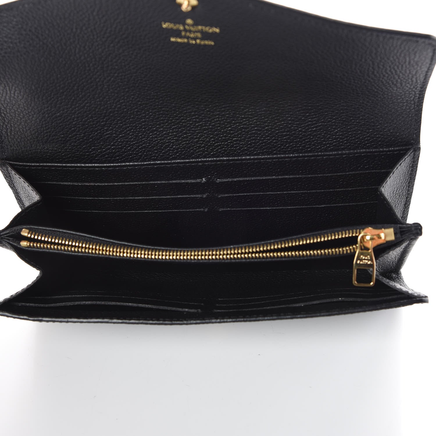 Louis Vuitton Empreinte Sarah Wallet NM Black 5 of 7