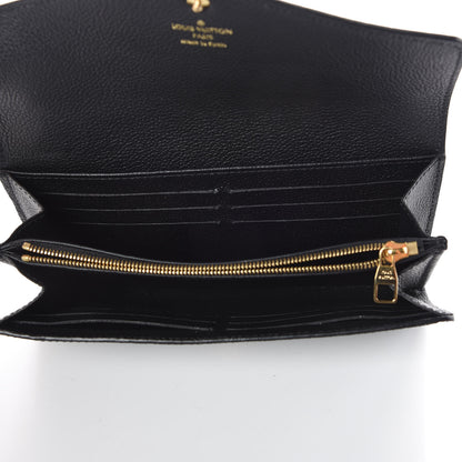 Louis Vuitton Empreinte Sarah Wallet NM Black 5 of 7