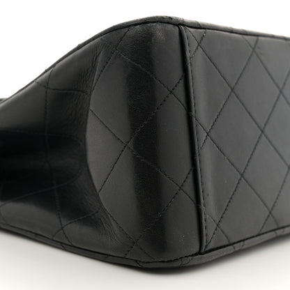 Chanel Lambskin Quilted XL Jumbo Single Flap Black 9 of 14