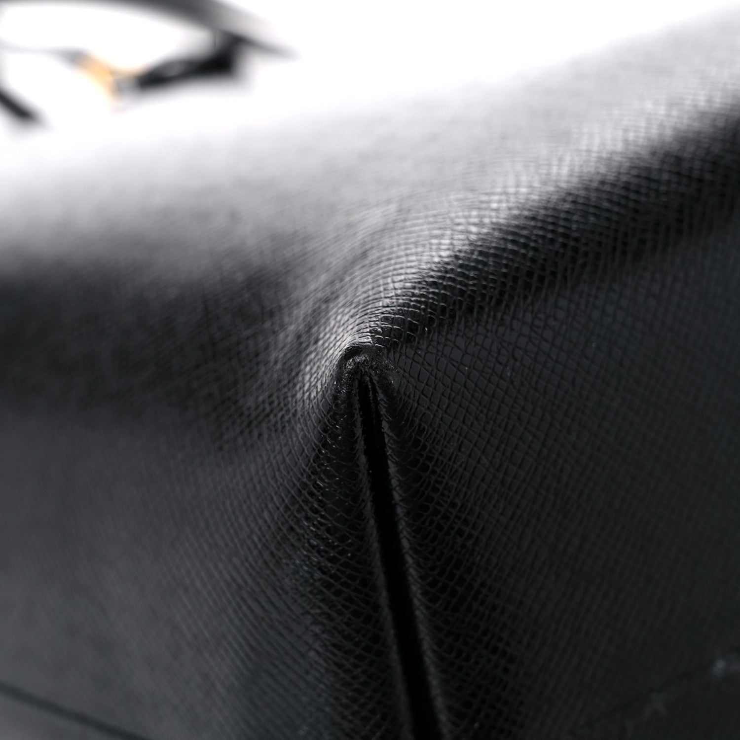 Saint Laurent Calfskin Large Shopping Tote Black 8 of 16