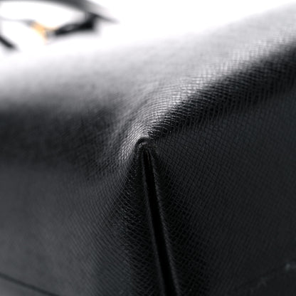 Saint Laurent Calfskin Large Shopping Tote Black 8 of 16