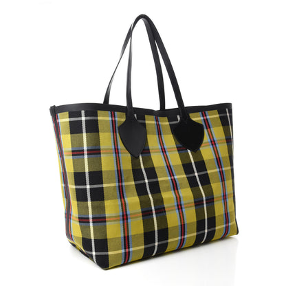 Burberry Vintage Check Extra Large The Giant Reversible Tote Antique Yellow 12 of 17