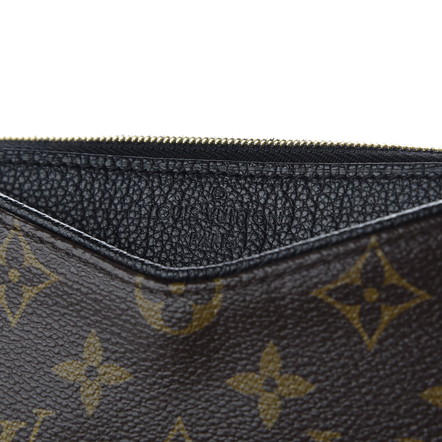 Louis Vuitton Monogram Pallas Clutch Black 8 of 10