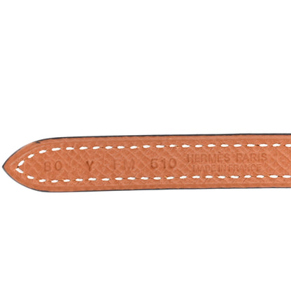 Hermes Swift Epsom 13mm Focus Belt 80 Black Gold 3 of 4