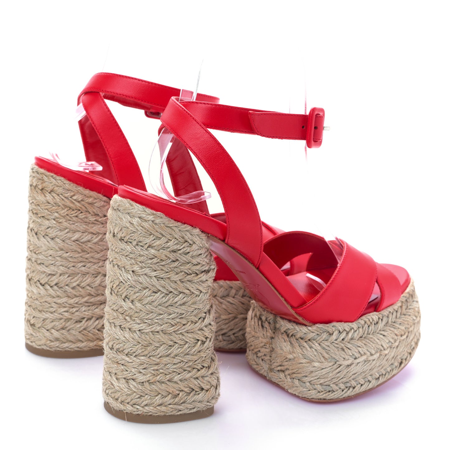 Goatskin Super Mariza 130 Espadrille Sandals 38 Ole Natural