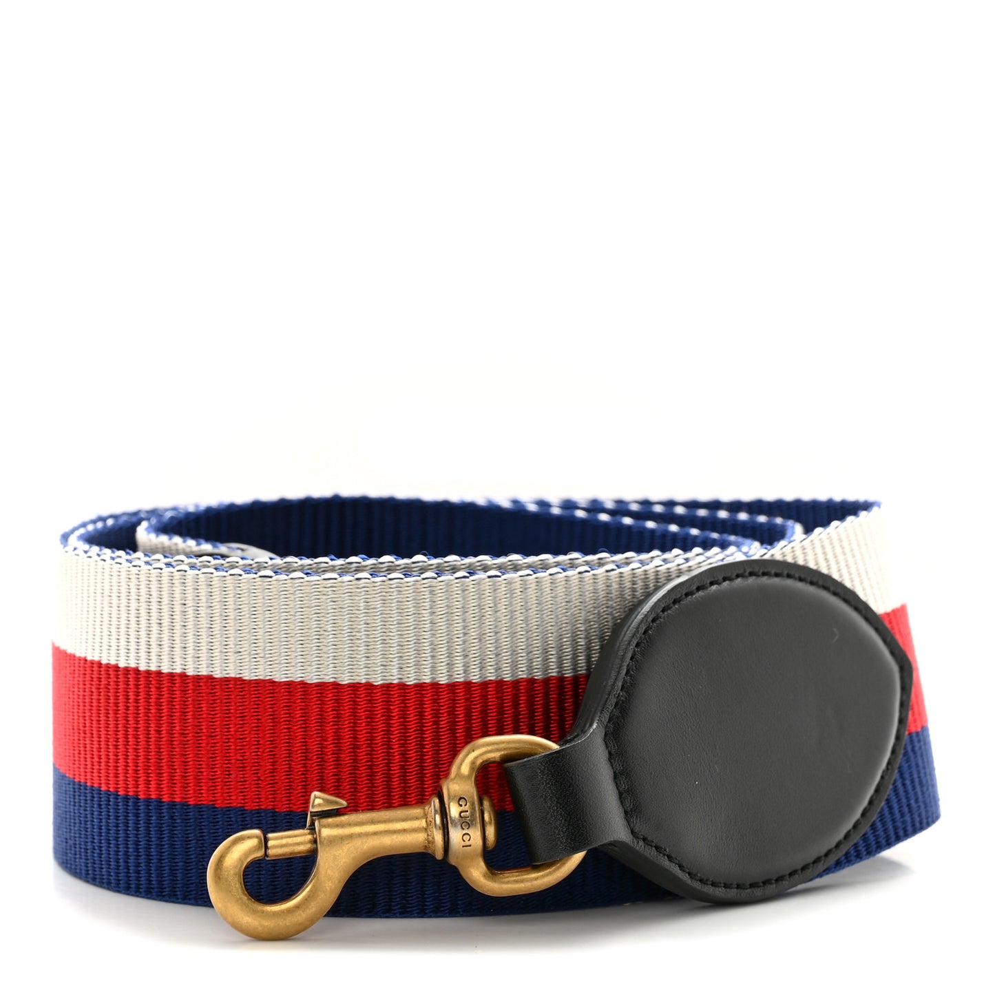 Canvas Web Shoulder Strap Navy Red White Black