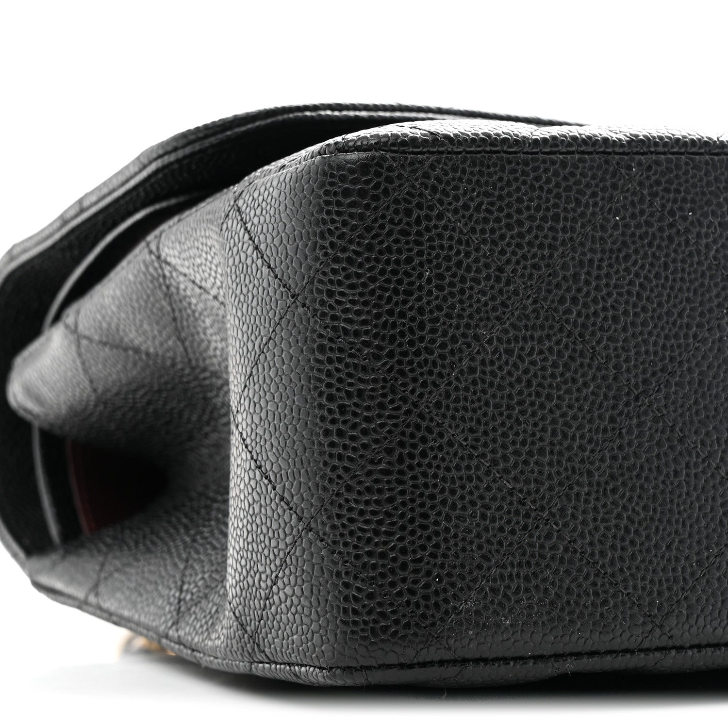 Chanel Caviar Quilted Jumbo Double Flap Black 9 of 10