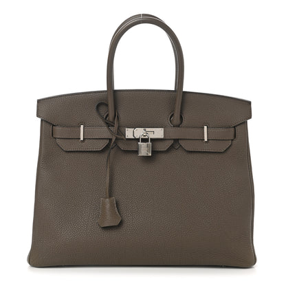 Hermes Togo Birkin 35 Eucalyptus 1 of 12