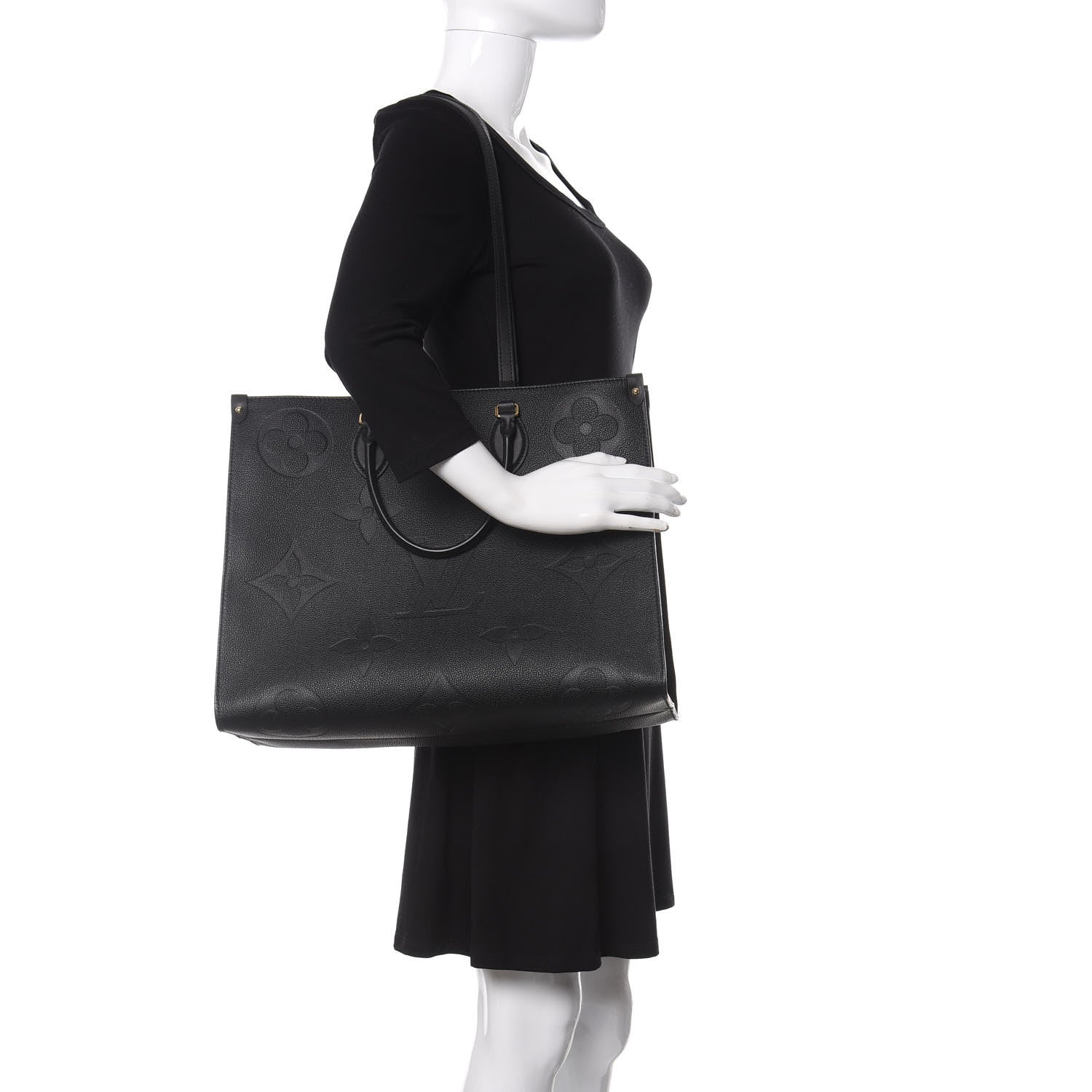 Louis Vuitton Empreinte Monogram Giant Onthego GM Black 2 of 11
