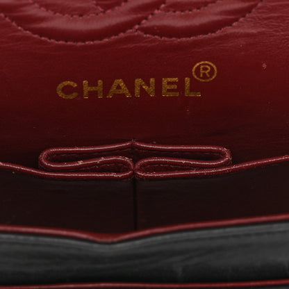 Chanel Lambskin Quilted Small Double Flap Black 8 of 15