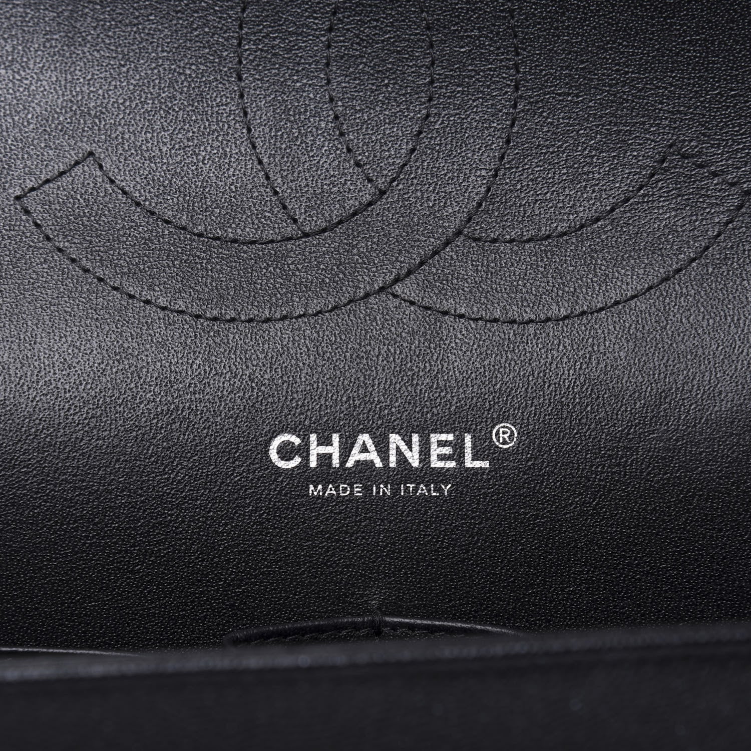 Chanel Iridescent Caviar Quilted Jumbo Double Flap Black 8 of 11