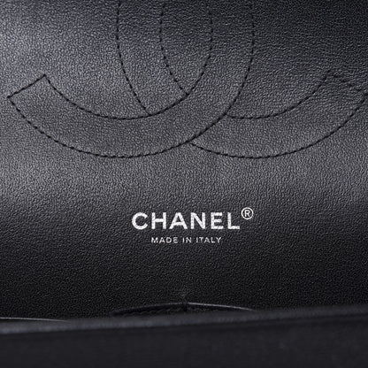 Chanel Iridescent Caviar Quilted Jumbo Double Flap Black 8 of 11