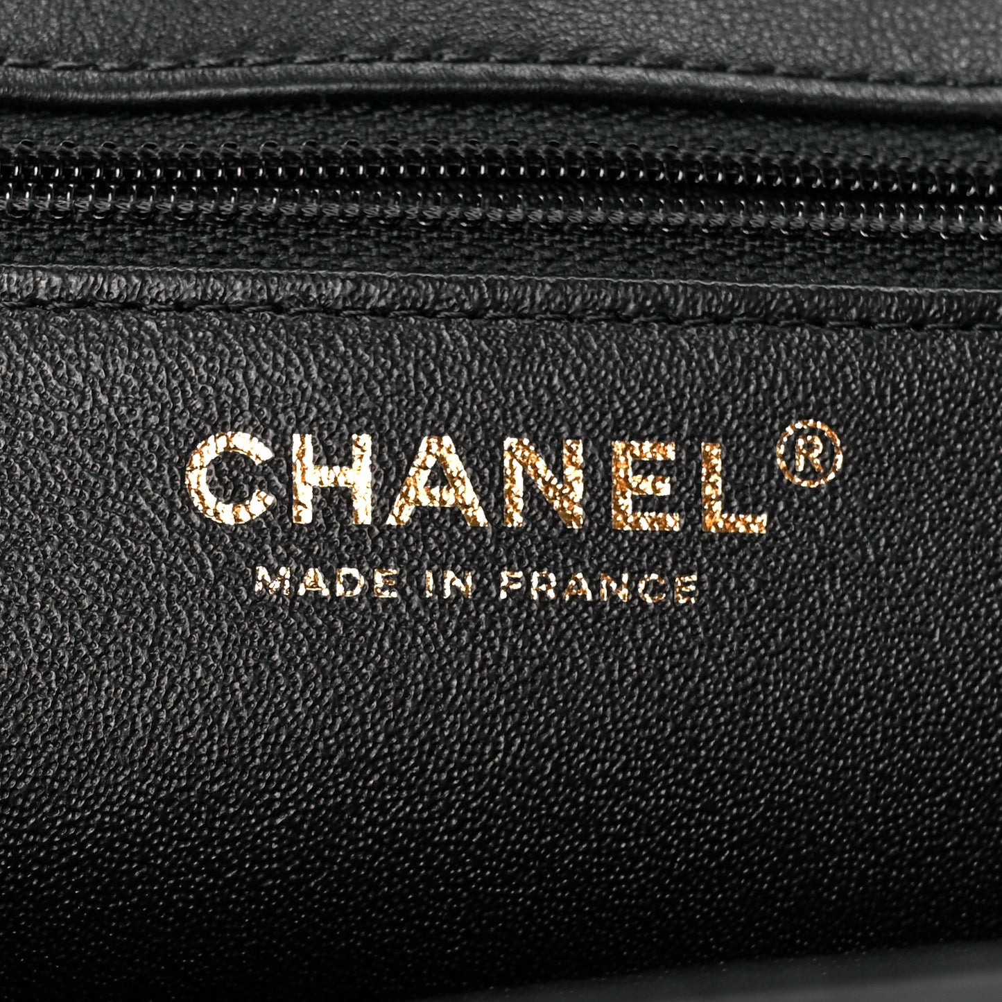 Calfskin Quilted Chevron In The City Bag Black