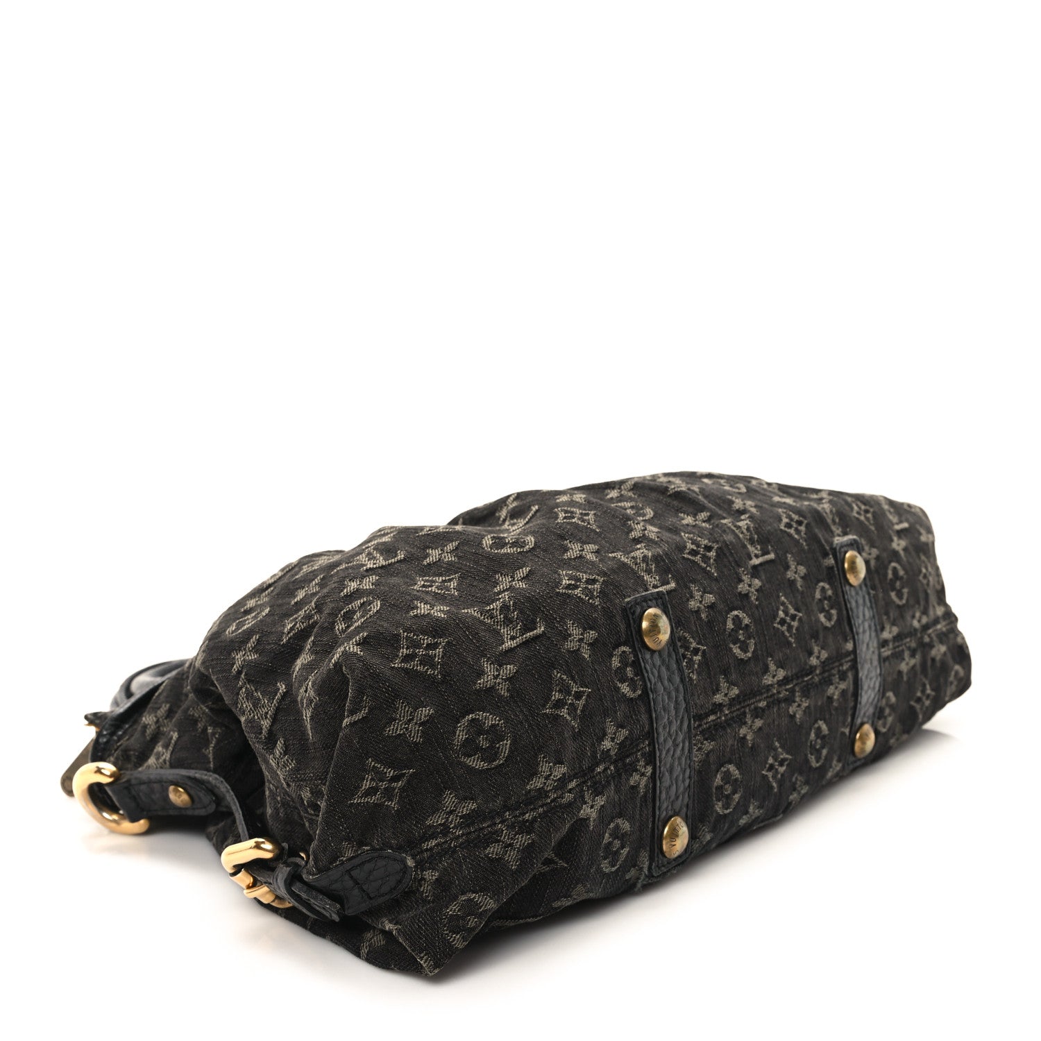 Louis Vuitton Denim Neo Cabby MM Black 4 of 13