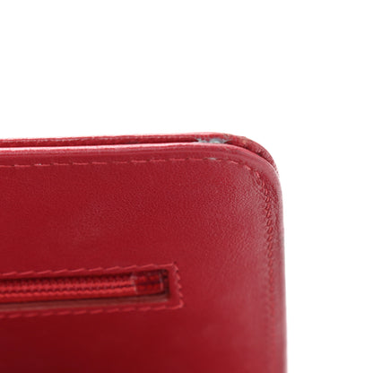 Chanel Caviar Quilted Boy Wallet On Chain WOC Red 13 of 16