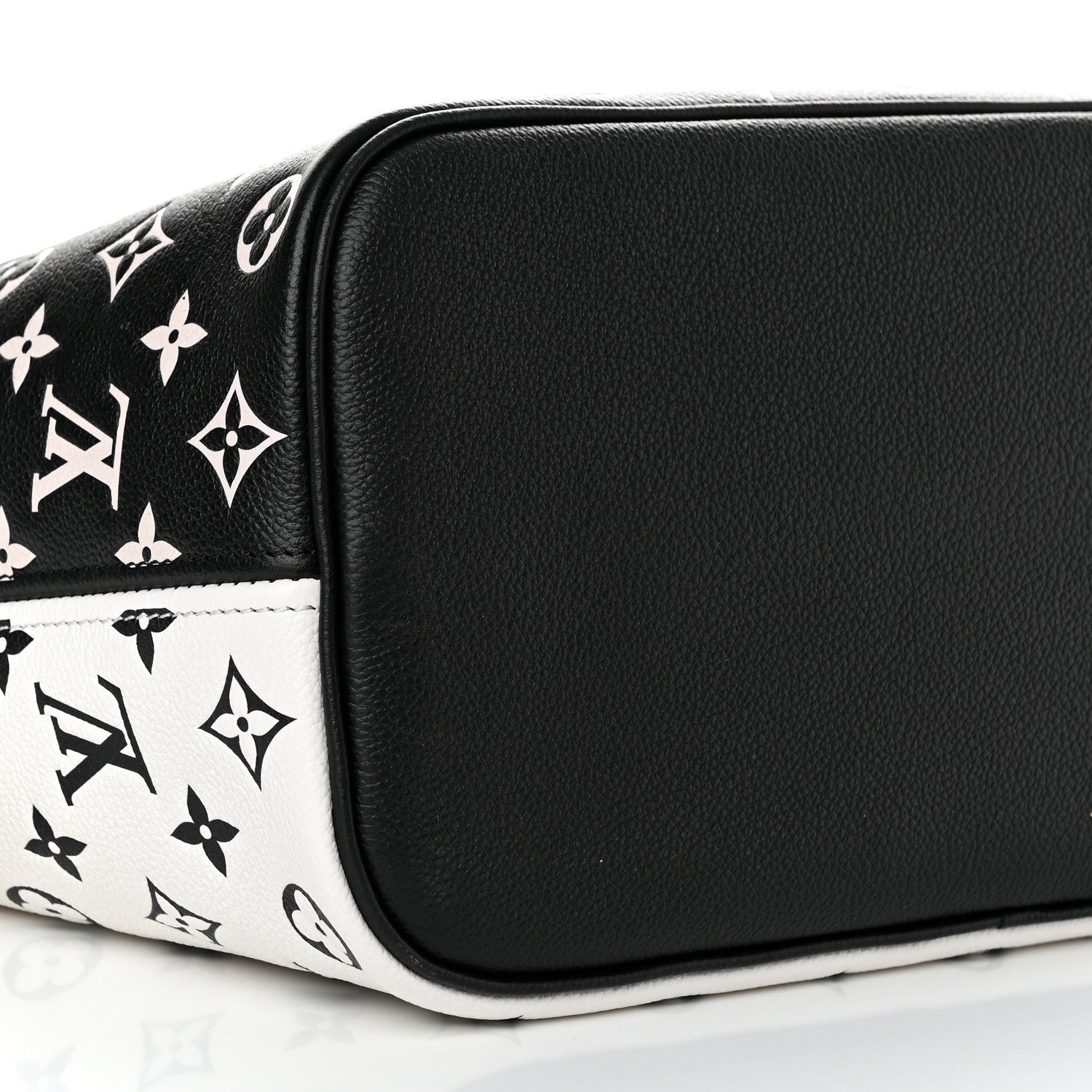 Louis Vuitton Empreinte Spring In The City Neverfull MM Black White Pink 9 of 10