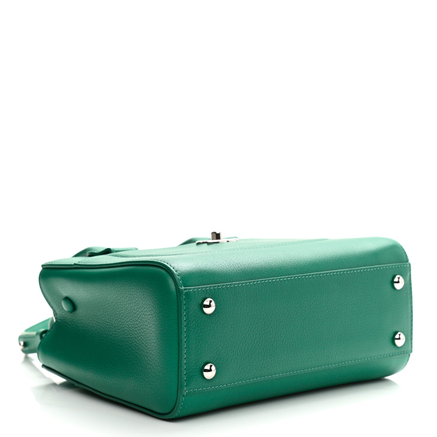 Chanel Grained Calfskin Mini Neo Executive Shopper Tote Green 4 of 11