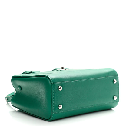 Chanel Grained Calfskin Mini Neo Executive Shopper Tote Green 4 of 11