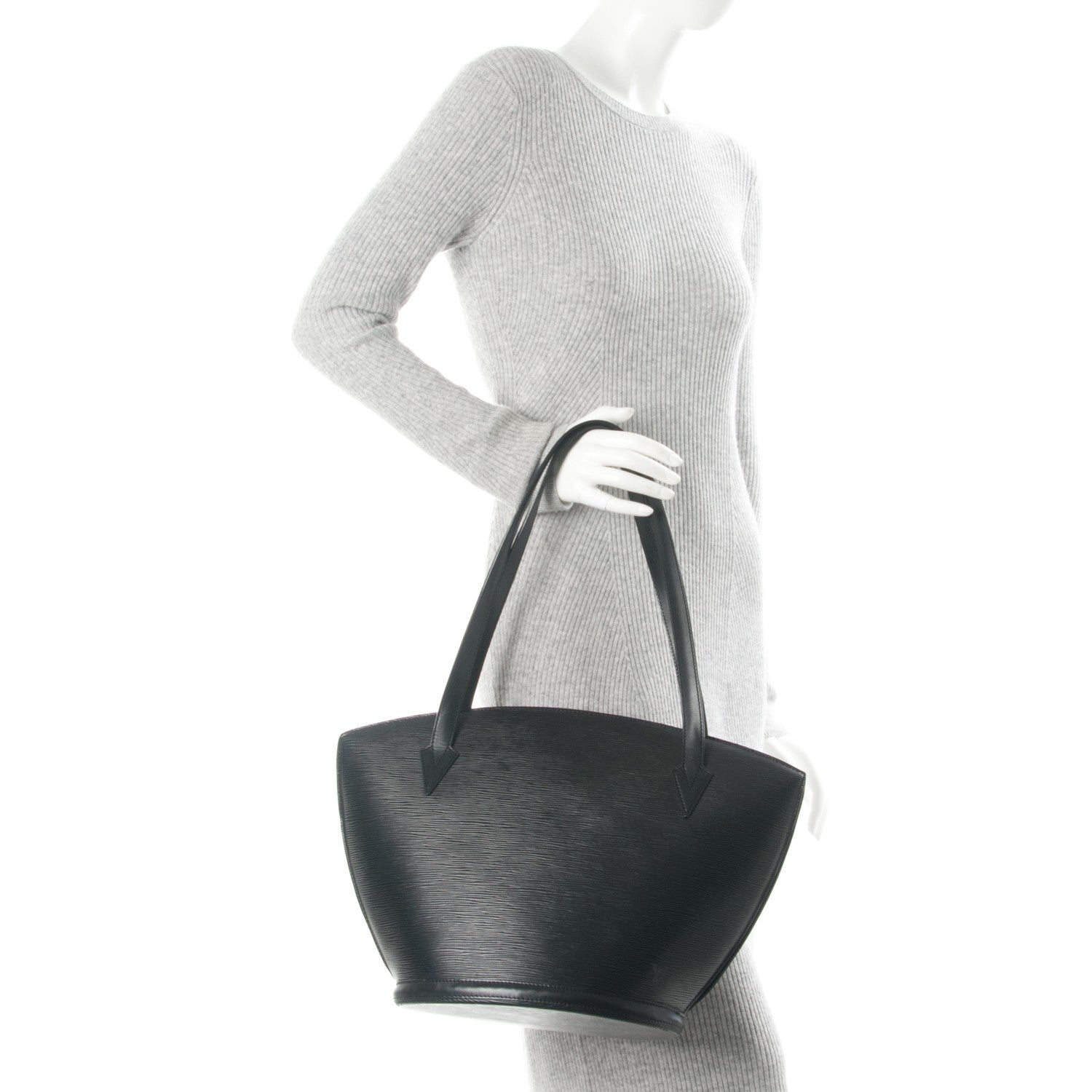 Louis Vuitton Epi Saint Jacques GM Black 2 of 7