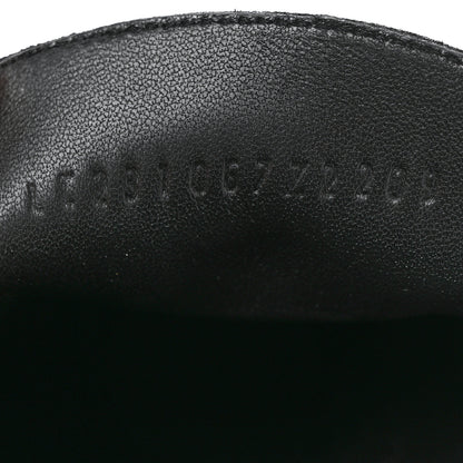 Hermes Calfskin Womens Destin Loafers 37 Black 8 of 12