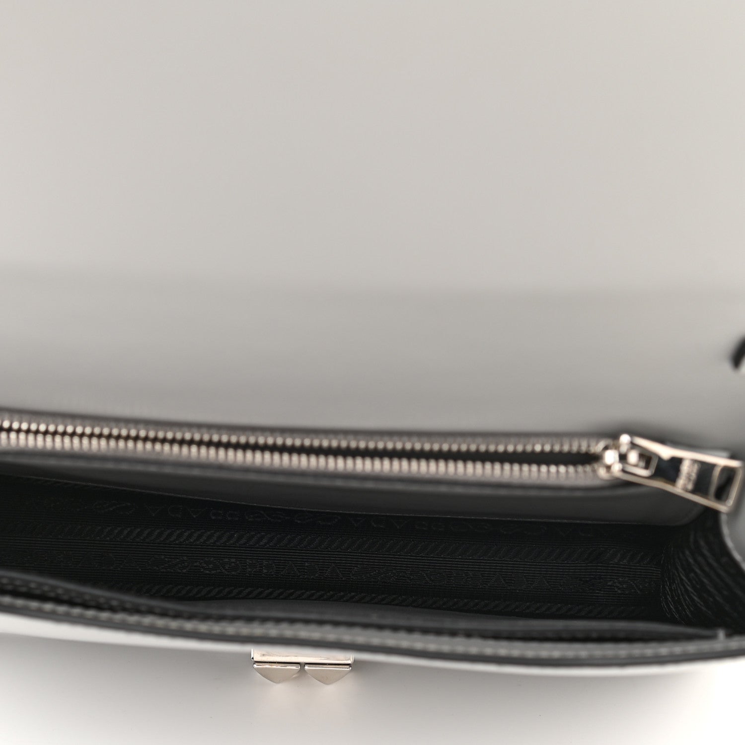 Prada Saffiano City Calfskin Studded Large Elektra Shoulder Bag Nube 5 of 10