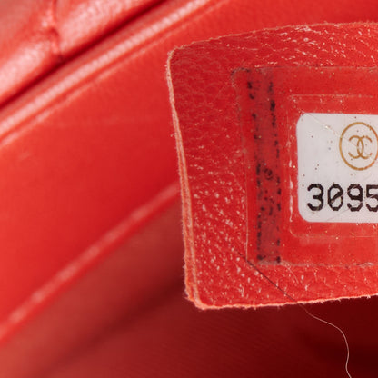 Chanel Lambskin Quilted Medium Chanel 19 Flap Red 7 of 11