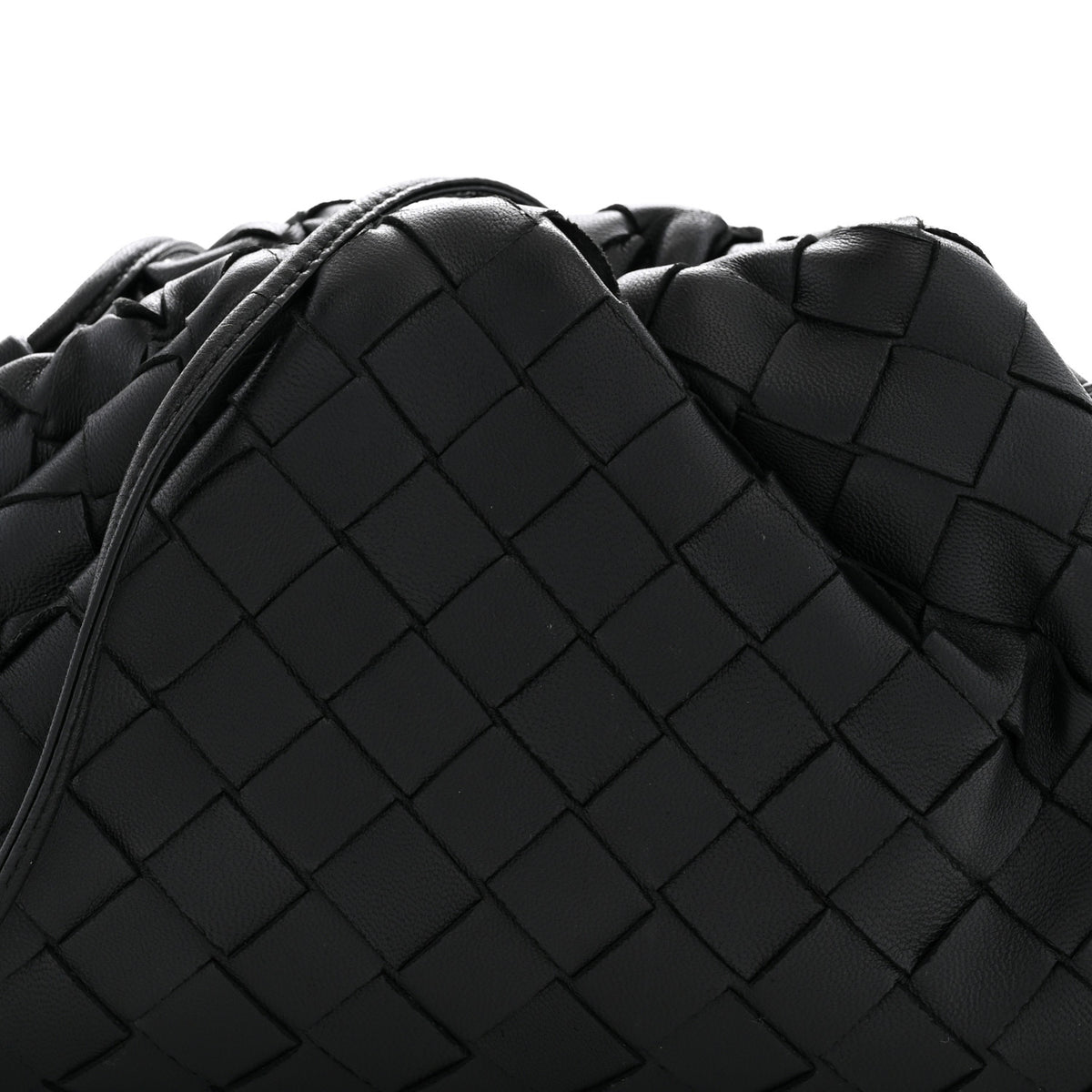Nappa Intrecciato The Mini Pouch Black