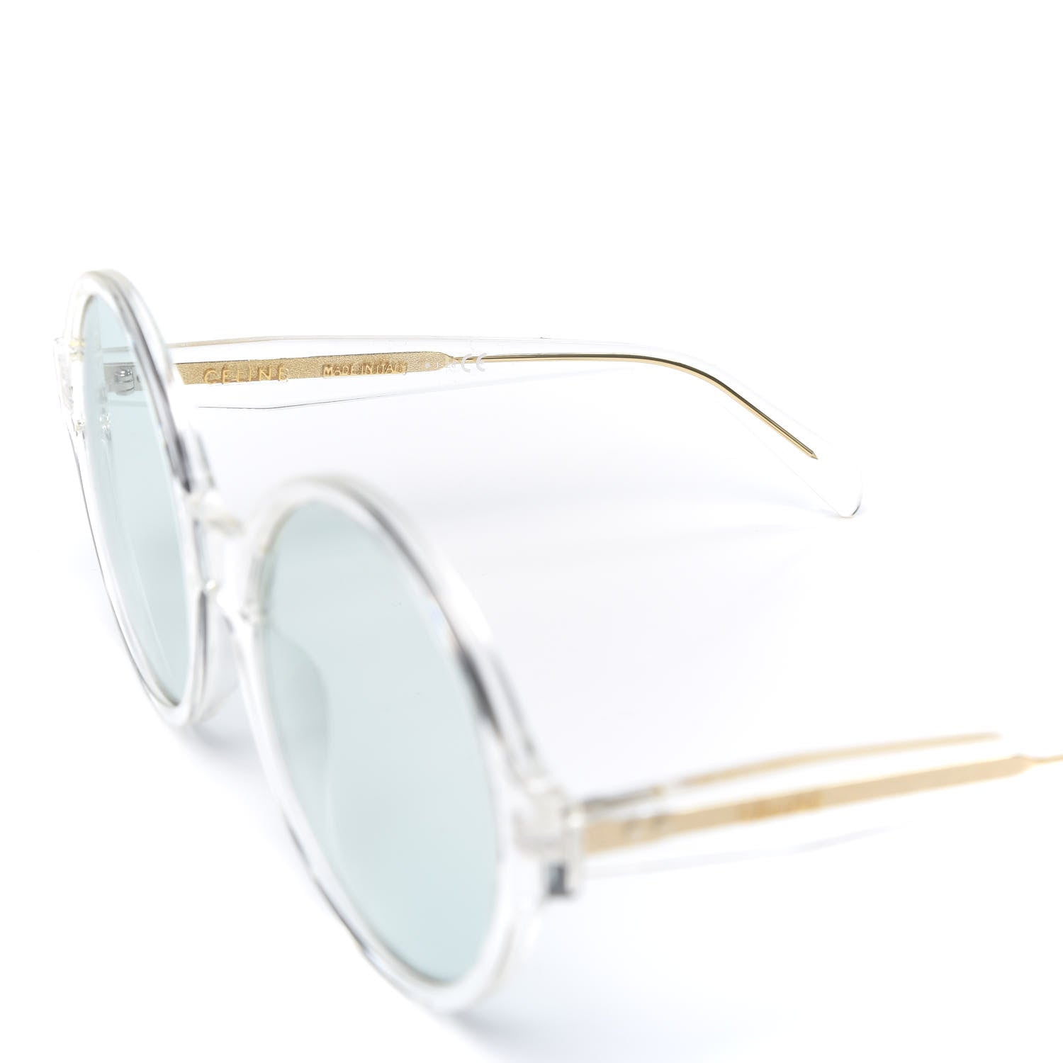 Celine Round Sunglasses CL 400511 Transparent 5 of 7