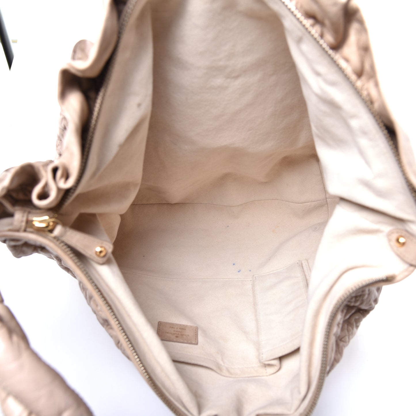 Lambskin Olympe Nimbus GM Ecru