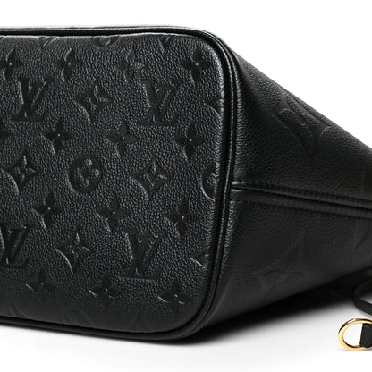 Louis Vuitton Empreinte Monogram Giant Neverfull MM Black 11 of 11
