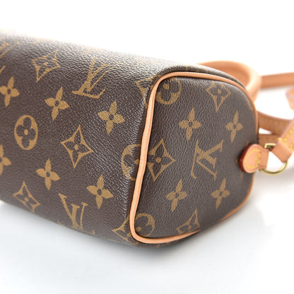 Louis Vuitton Monogram World Tour Nano Speedy 9 of 10